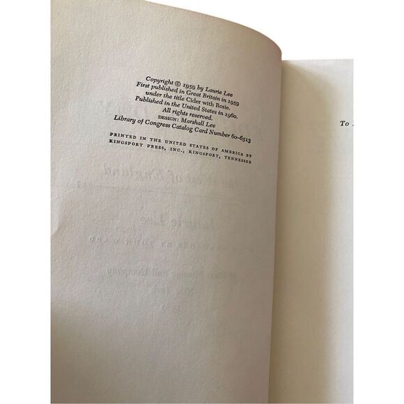 The Edge Of Day A Boyhood In West England by Laurie Lee Hardcover Book - Picture 7 of 16